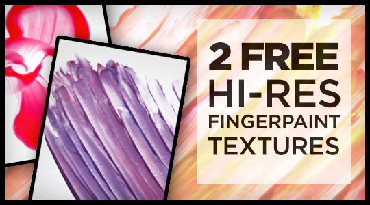 free fingerpaint textures