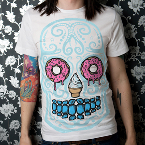 Paint the Stars Sugar Skulls shirt