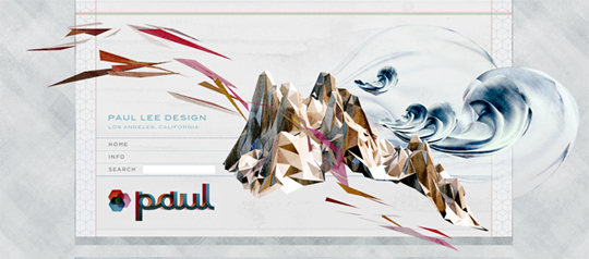 paul lee design page header