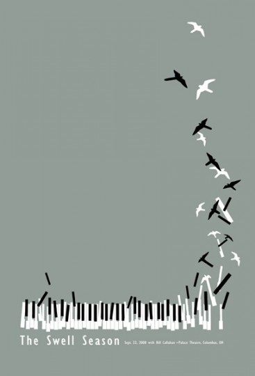 The Swell Season Gig Poster