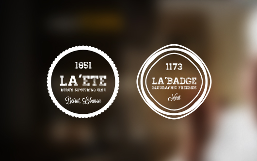 5 Photo Neat Retro Badges (PSD) by BluGraphic