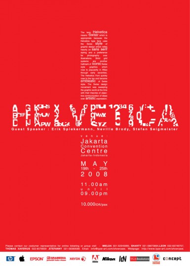Helvetica Poster by William Xu