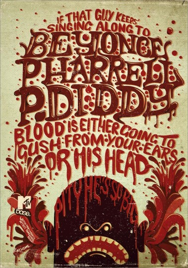 MTV Poster by Frederik Samuel