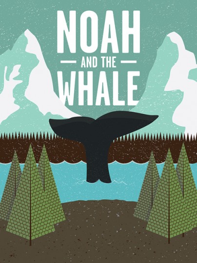 Noah and the Whale poster by Matt Jones