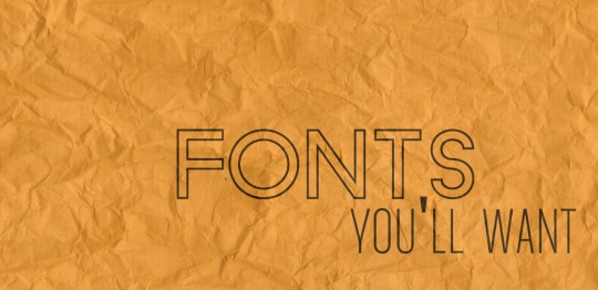 fonts