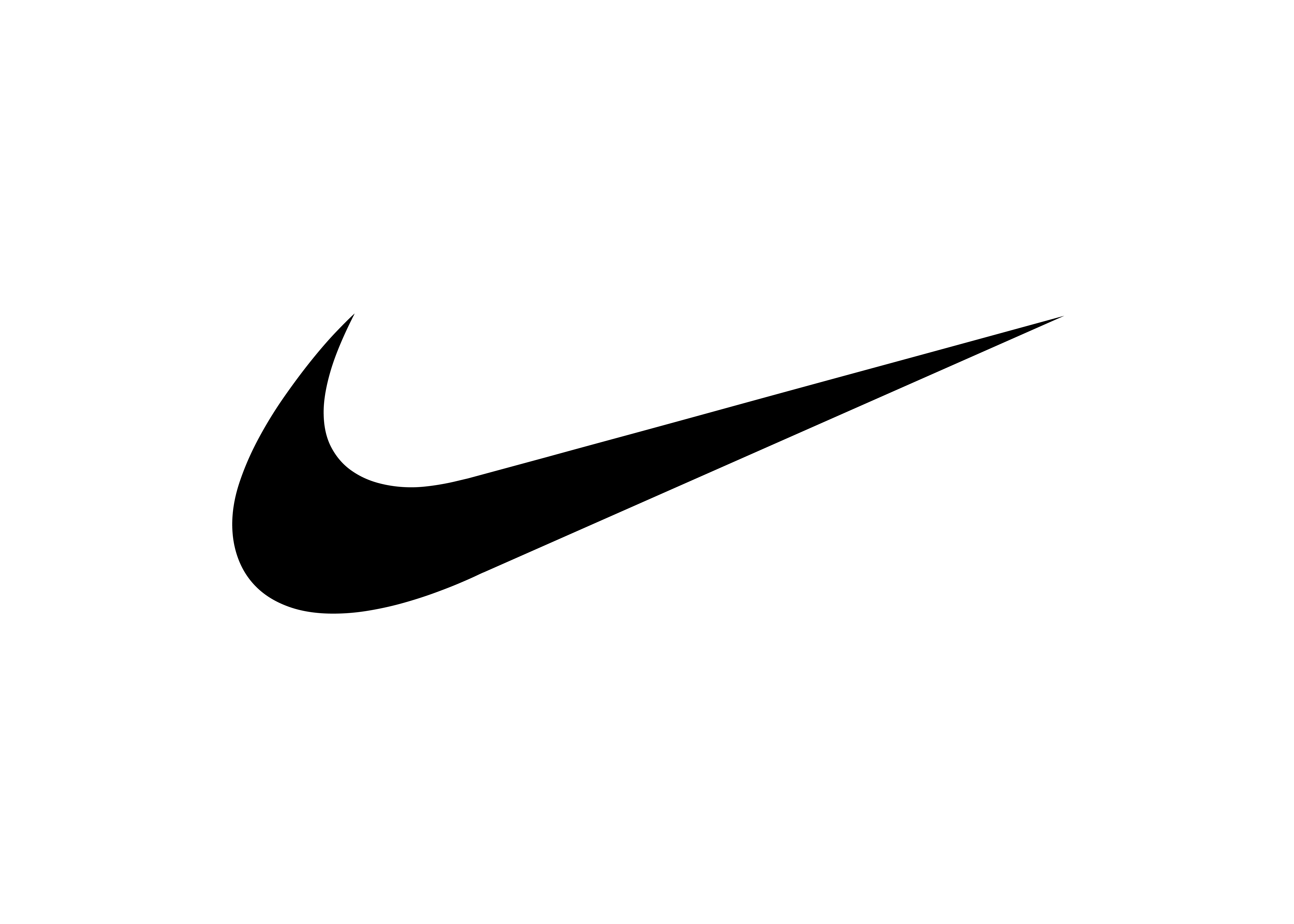 white nike swish png