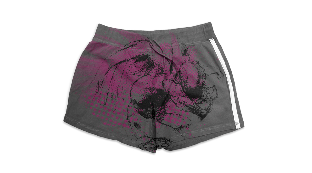 Women's Workout Shorts Go Media™ · Creativity at work!