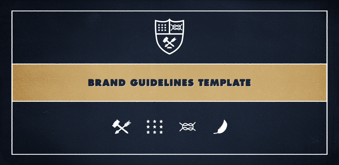 Introducing our brand guidelines template