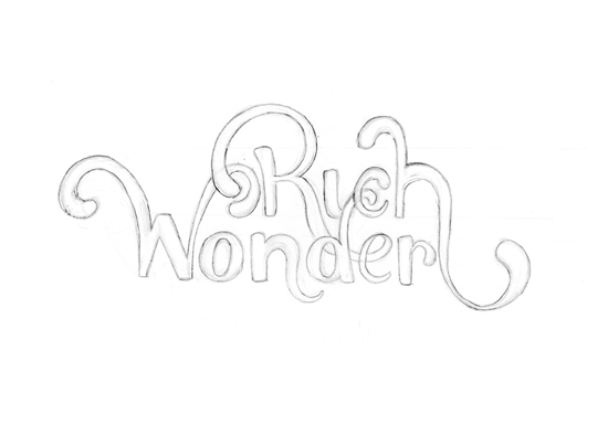 Rich Wonder Logo Design - Sketches 2