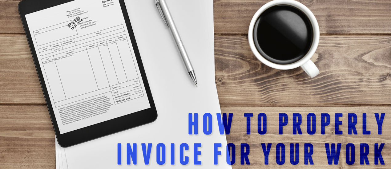 Invoicing Clients Graphic Design